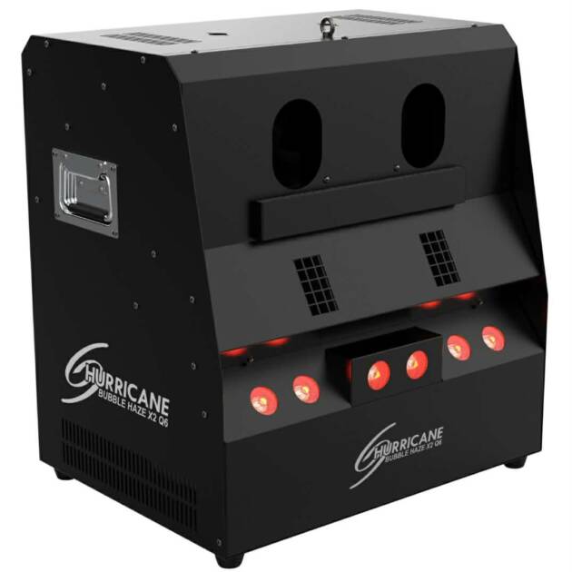 Machine bulles + fumée Chauvet Hurricane Bubble Haze X2 Q6